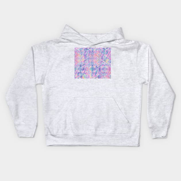 Pastel Holographic Kids Hoodie by saradaboru